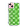 スリムプロテクションケース［ Small Dot - Green ］