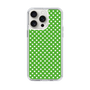 スリムプロテクションケース［ Small Dot - Green ］