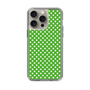 スリムプロテクションケース［ Small Dot - Green ］