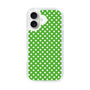 スリムプロテクションケース［ Small Dot - Green ］