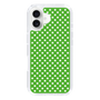 スリムプロテクションケース［ Small Dot - Green ］