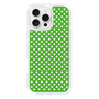 スリムプロテクションケース［ Small Dot - Green ］