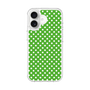 スリムプロテクションケース［ Small Dot - Green ］