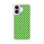 スリムプロテクションケース［ Small Dot - Green ］