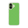 スリムプロテクションケース［ Small Dot - Green ］