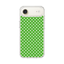 スリムプロテクションケース［ Small Dot - Green ］