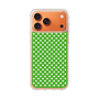 スリムプロテクションケース［ Small Dot - Green ］