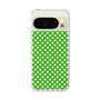スリムプロテクションケース［ Small Dot - Green ］