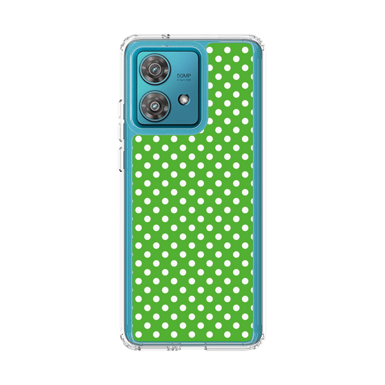 スリムプロテクションケース［ Small Dot - Green ］