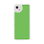 スリムプロテクションケース［ Small Dot - Green ］