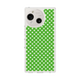 スリムプロテクションケース［ Small Dot - Green ］