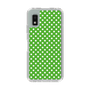 スリムプロテクションケース［ Small Dot - Green ］