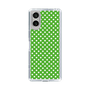 スリムプロテクションケース［ Small Dot - Green ］