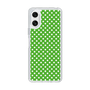 スリムプロテクションケース［ Small Dot - Green ］