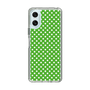 スリムプロテクションケース［ Small Dot - Green ］