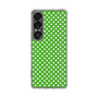 スリムプロテクションケース［ Small Dot - Green ］