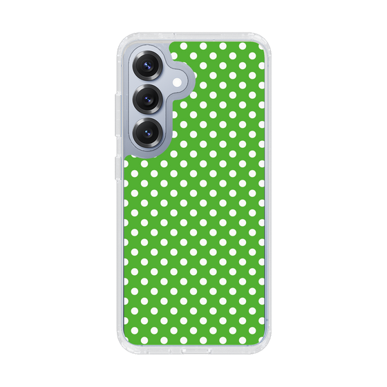 スリムプロテクションケース［ Small Dot - Green ］