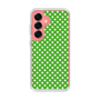 スリムプロテクションケース［ Small Dot - Green ］