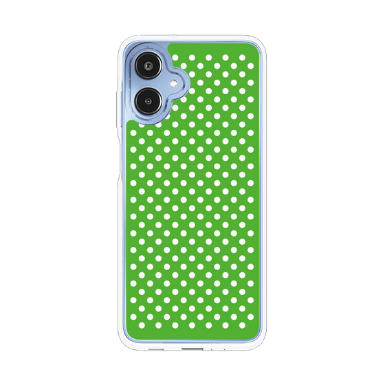 スリムプロテクションケース［ Small Dot - Green ］