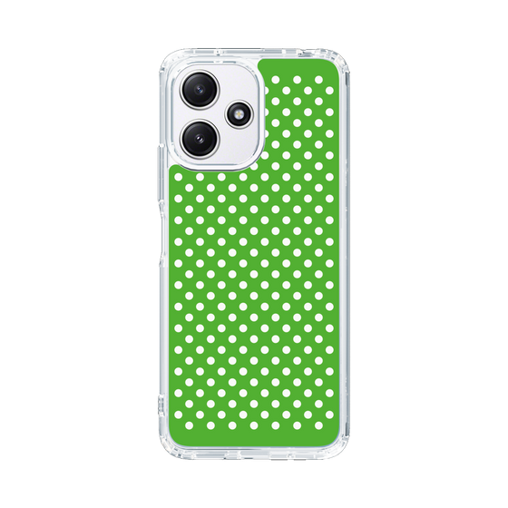 スリムプロテクションケース［ Small Dot - Green ］