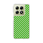 スリムプロテクションケース［ Small Dot - Green ］