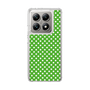 スリムプロテクションケース［ Small Dot - Green ］
