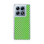 スリムプロテクションケース［ Small Dot - Green ］