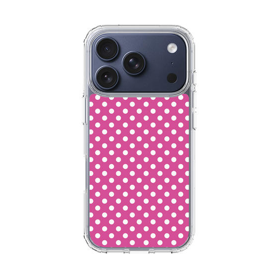 スリムプロテクションケース［ Small Dot - Pink ］