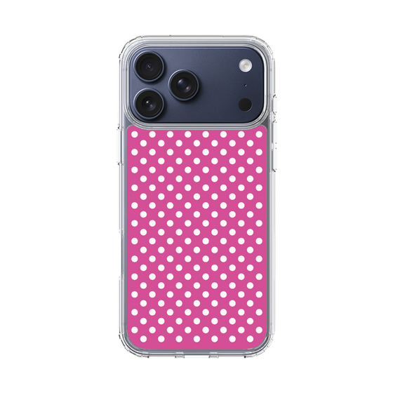 スリムプロテクションケース［ Small Dot - Pink ］