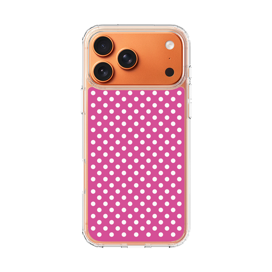 スリムプロテクションケース［ Small Dot - Pink ］