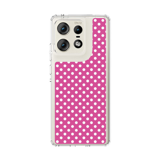 スリムプロテクションケース［ Small Dot - Pink ］