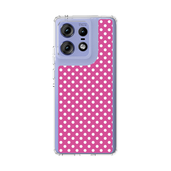 スリムプロテクションケース［ Small Dot - Pink ］