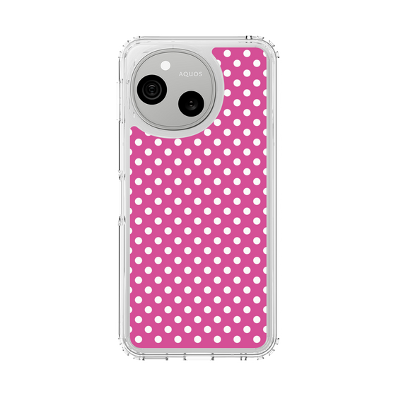 スリムプロテクションケース［ Small Dot - Pink ］