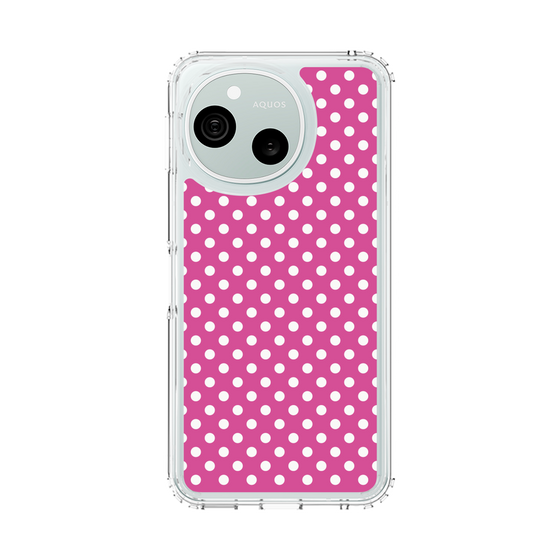 スリムプロテクションケース［ Small Dot - Pink ］