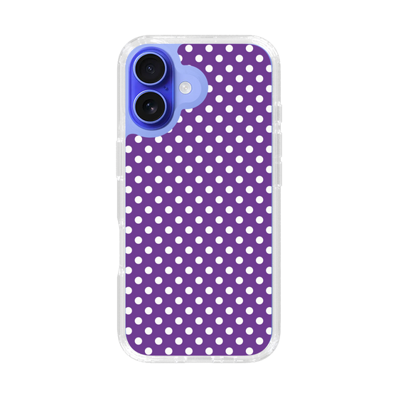 スリムプロテクションケース［ Small Dot - Purple ］