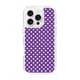 スリムプロテクションケース［ Small Dot - Purple ］