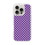 スリムプロテクションケース［ Small Dot - Purple ］