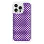 スリムプロテクションケース［ Small Dot - Purple ］