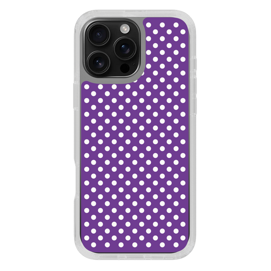 スリムプロテクションケース［ Small Dot - Purple ］