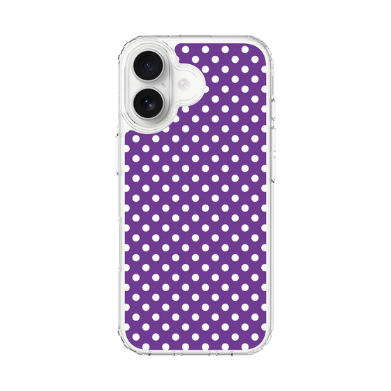 スリムプロテクションケース［ Small Dot - Purple ］
