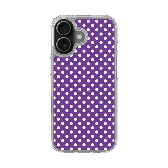 スリムプロテクションケース［ Small Dot - Purple ］