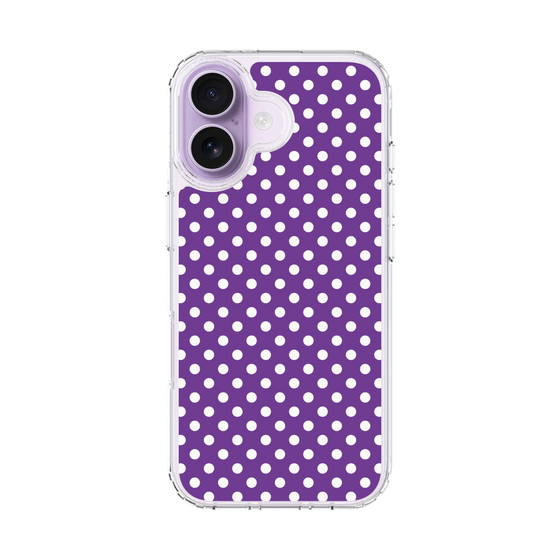 スリムプロテクションケース［ Small Dot - Purple ］