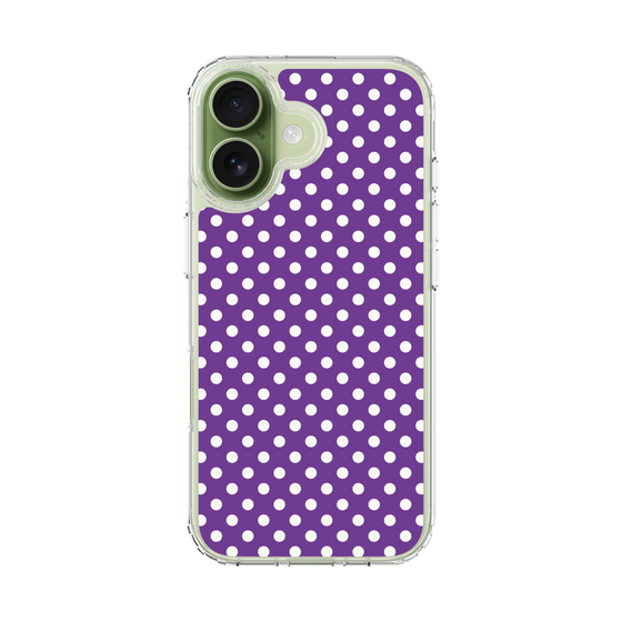スリムプロテクションケース［ Small Dot - Purple ］