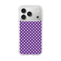 スリムプロテクションケース［ Small Dot - Purple ］