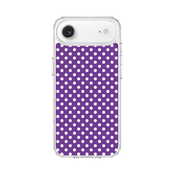 スリムプロテクションケース［ Small Dot - Purple ］