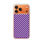 スリムプロテクションケース［ Small Dot - Purple ］