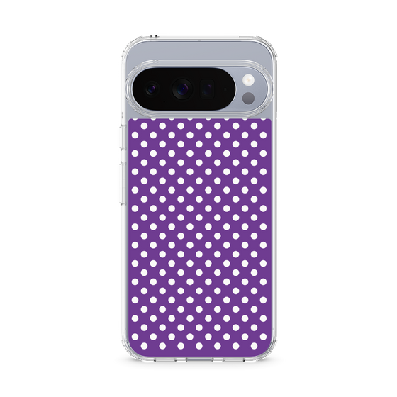 スリムプロテクションケース［ Small Dot - Purple ］