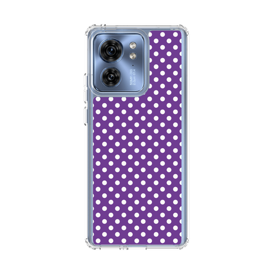 スリムプロテクションケース［ Small Dot - Purple ］