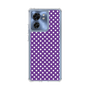 スリムプロテクションケース［ Small Dot - Purple ］