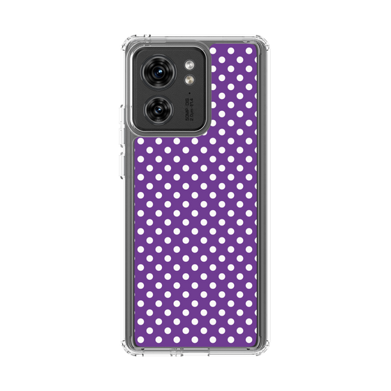 スリムプロテクションケース［ Small Dot - Purple ］